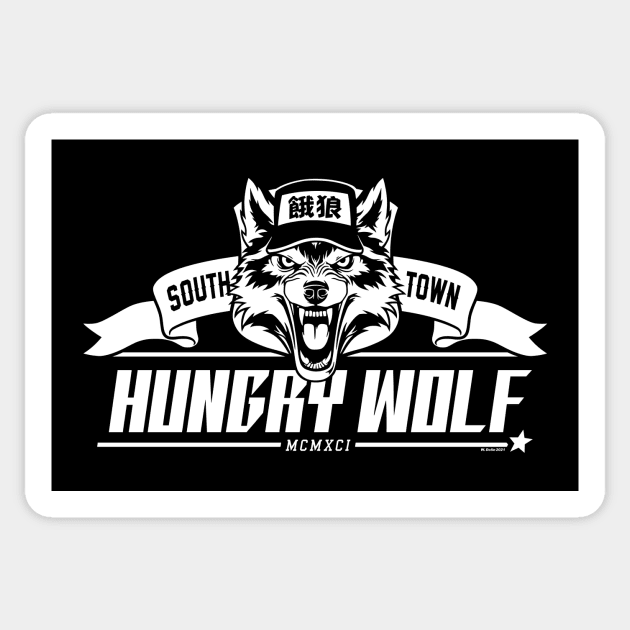 Legendary Hungry Wolf Sticker by wloem